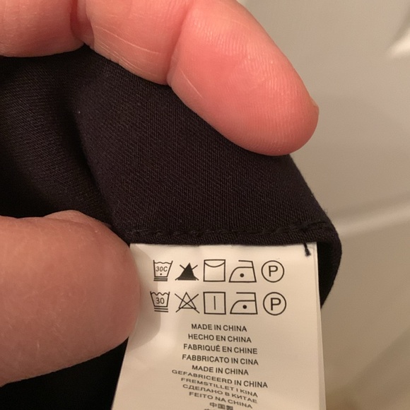 MICHAEL by Michael Kors Slim Pants Black Flat Front Pull-On Style. 1X NWOT - Picture 6 of 7